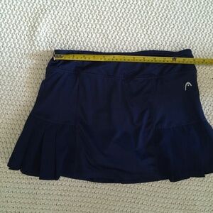 HEAD ATHLETIC SKORT, SIZE MEDIUM, NAVY BLUE